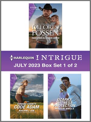 cover image of Harlequin Intrigue July 2023--Box Set 1 of 2